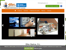 Tablet Screenshot of difergalicia.com